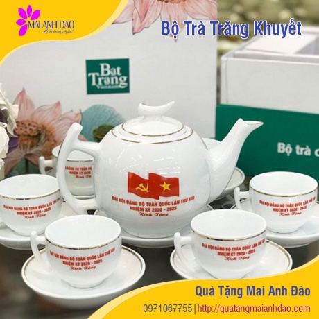 BỘ TRÀ TRĂNG KHUYẾT