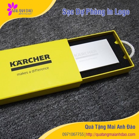 Pin Sạc Dự Phòng In Logo 