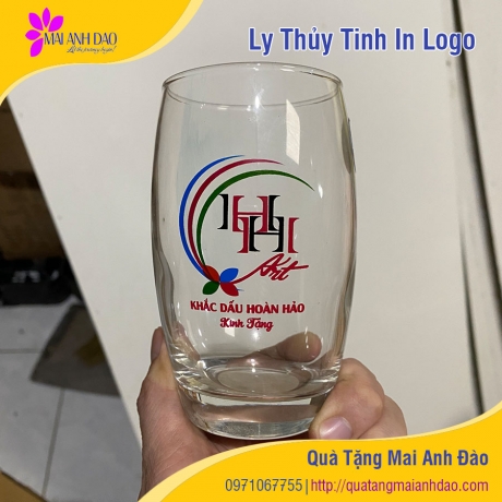 Ly Thủy Tinh In Logo