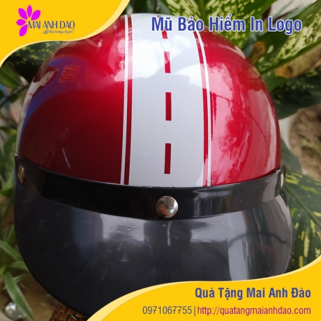 Mũ Bảo Hiểm In Logo